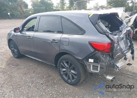 2019 Acura Mdx Tech A-Spec Pkgs z USA, uszkodzony, nr VIN 5J8YD4H07KL011714